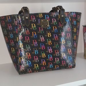 Dooney and Bourke DB75 BB,Multi Janie Tote